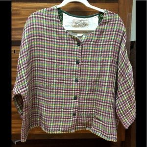 NWOT Ace & Jig Wyatt Top in Posie, size 1X